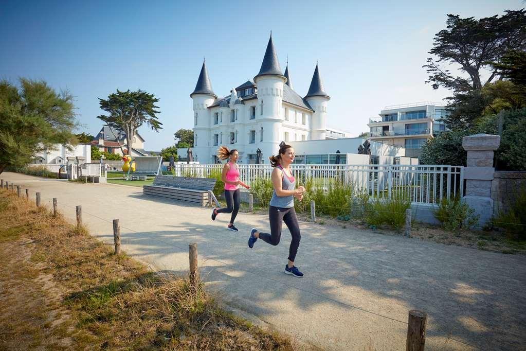 Hotel Chateau Des Tourelles - Relais Thalasso & Spa Pornichet Dış mekan fotoğraf