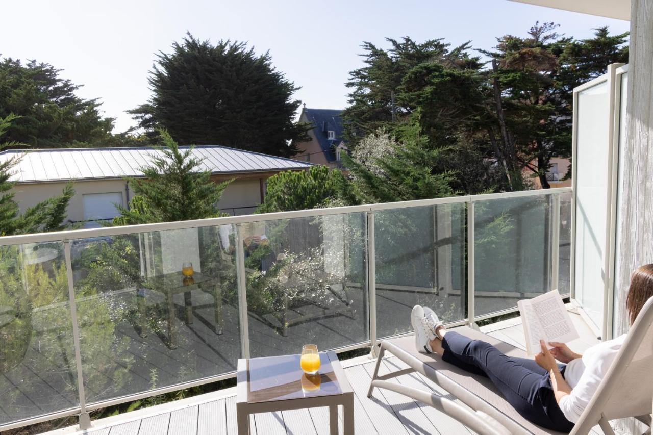 Hotel Chateau Des Tourelles - Relais Thalasso & Spa Pornichet Dış mekan fotoğraf