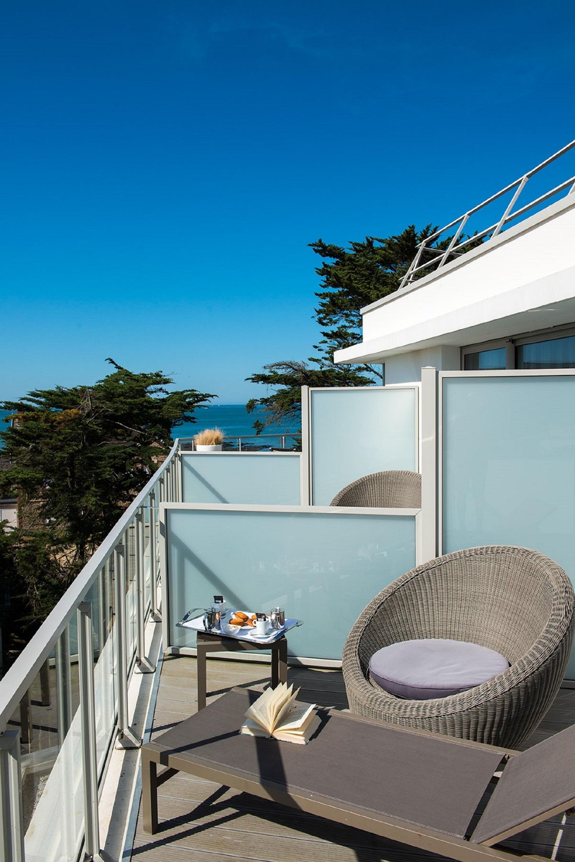 Hotel Chateau Des Tourelles - Relais Thalasso & Spa Pornichet Dış mekan fotoğraf