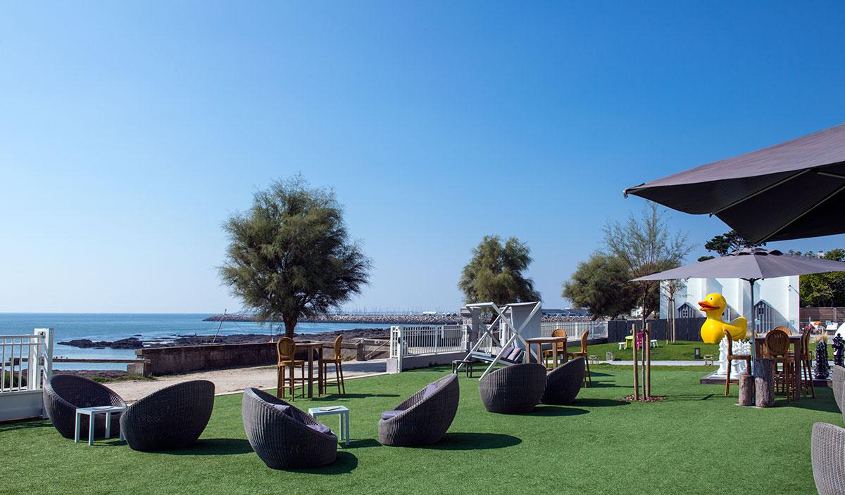 Hotel Chateau Des Tourelles - Relais Thalasso & Spa Pornichet Dış mekan fotoğraf