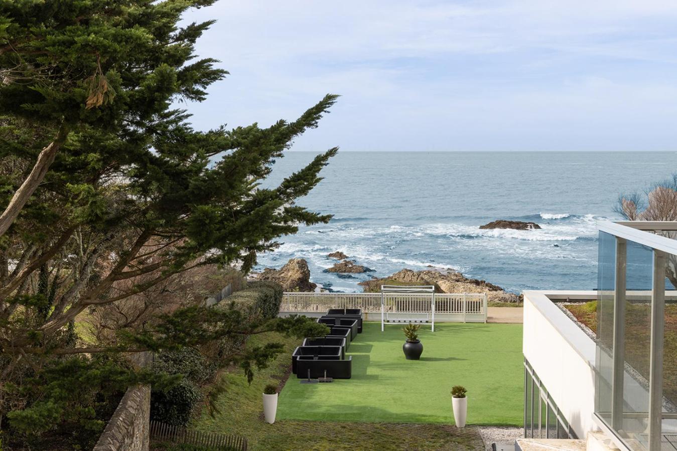 Hotel Chateau Des Tourelles - Relais Thalasso & Spa Pornichet Dış mekan fotoğraf