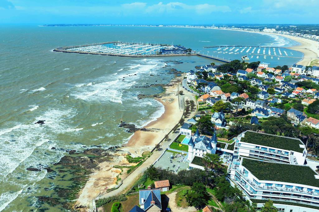 Hotel Chateau Des Tourelles - Relais Thalasso & Spa Pornichet Dış mekan fotoğraf