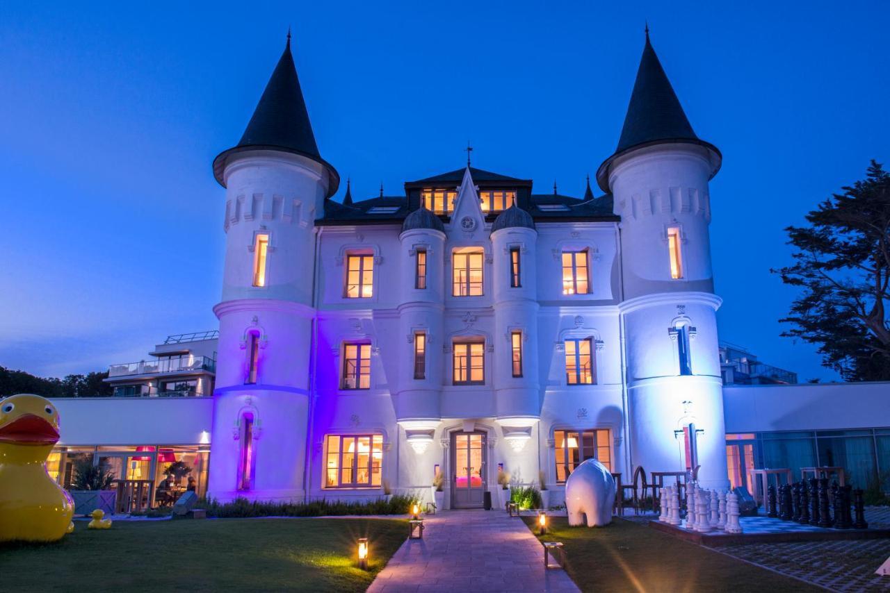 Hotel Chateau Des Tourelles - Relais Thalasso & Spa Pornichet Dış mekan fotoğraf