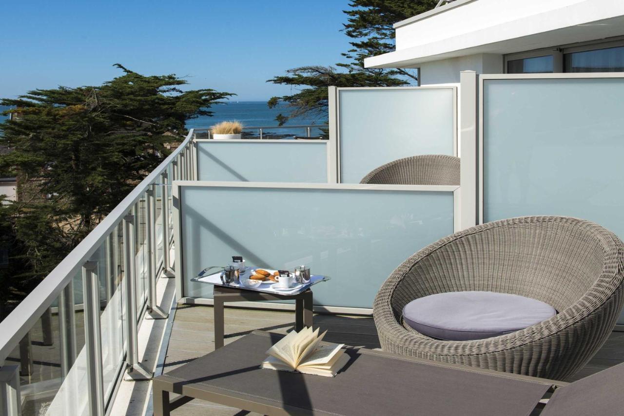 Hotel Chateau Des Tourelles - Relais Thalasso & Spa Pornichet Dış mekan fotoğraf